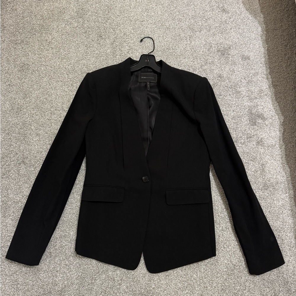 BCBGMaxAzria Black Women's Blazer